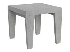 Mesa extensible 90/246x90 cm Spimbo cemento