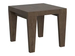 Mesa extensible 90/246x90 cm Spimbo nogal
