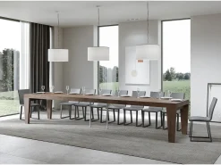 Mesa extensible 90x180/440 cm Spimbo Premium Nogal
