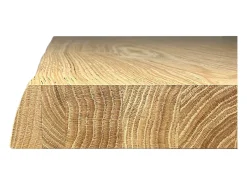 Mesa extensible 90x180/230 cm Tabira roble descortezado patas antracita