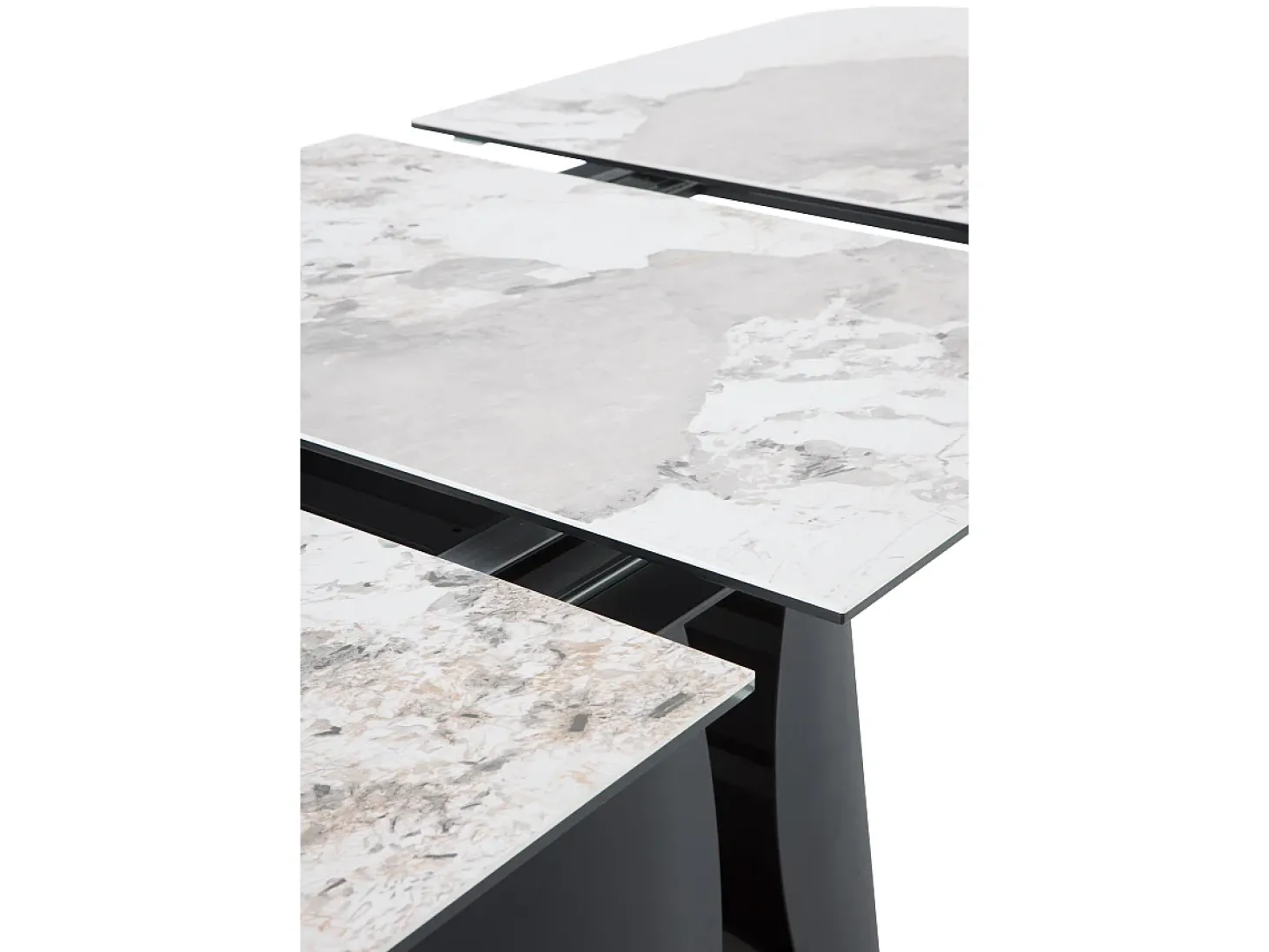 Mesa extensible 180/240x95 con sobre cerámico