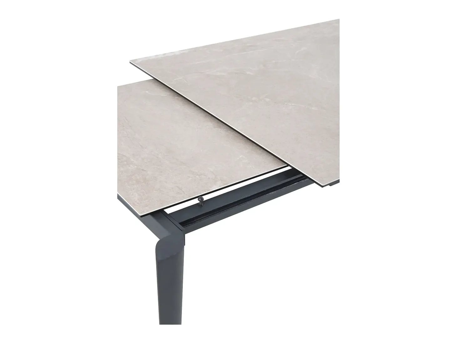 Mesa extensible 180/250x100 con sobre cerámico