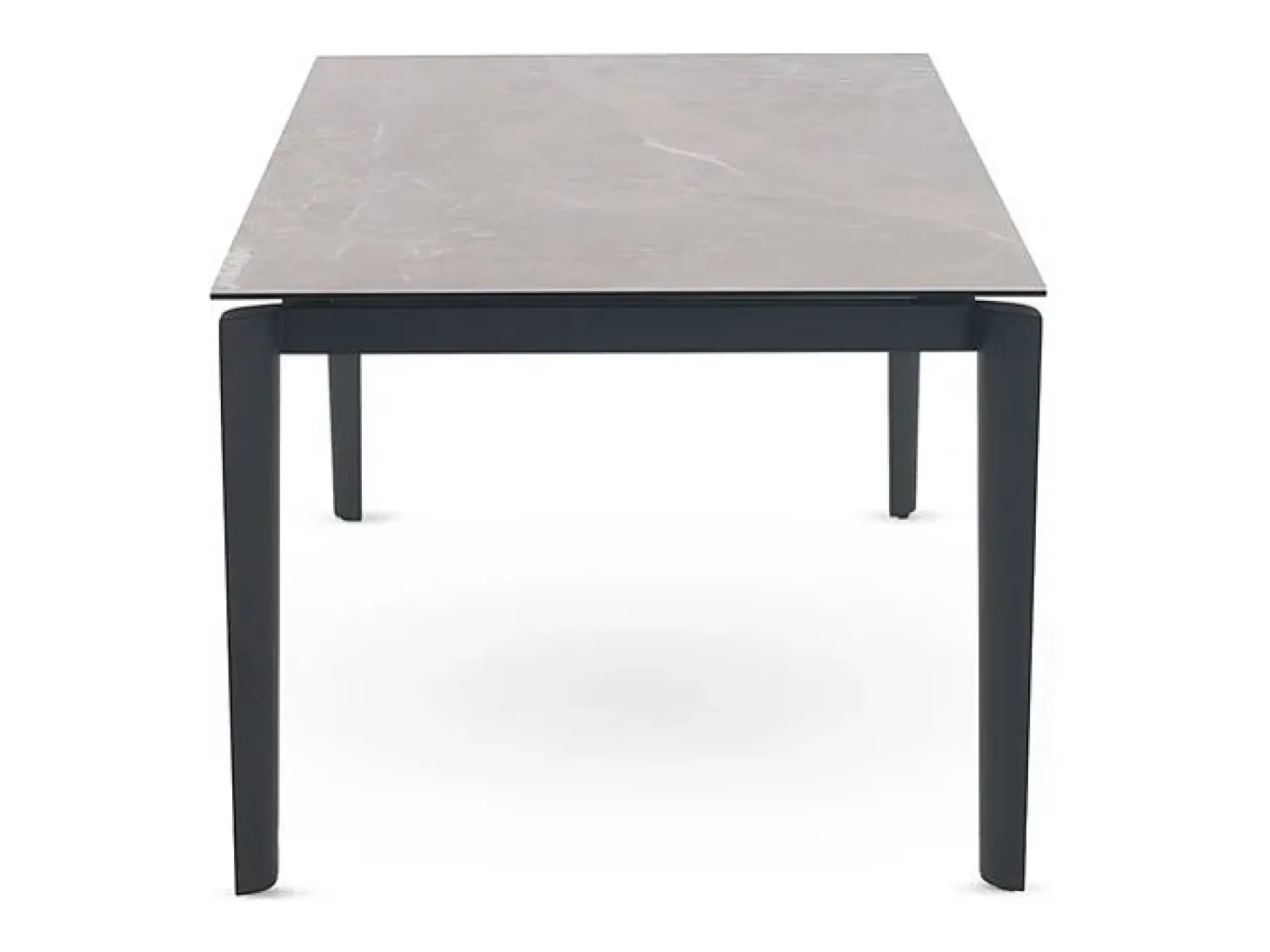 Mesa extensible 180/250x100 con sobre cerámico