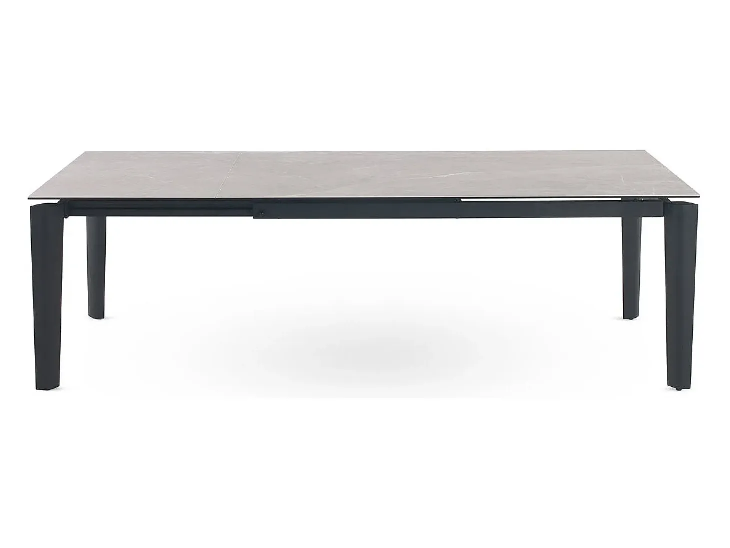 Mesa extensible 180/250x100 con sobre cerámico