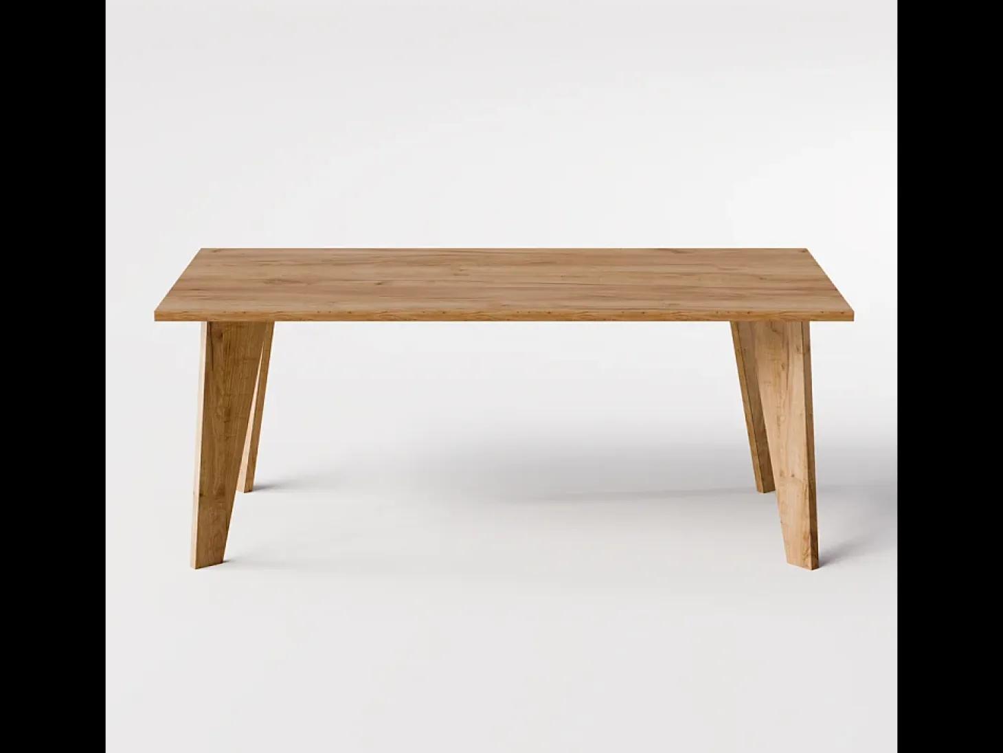 Mesa HOLT 180 x 95 cm para cocina, salón, comedor Roble Craft