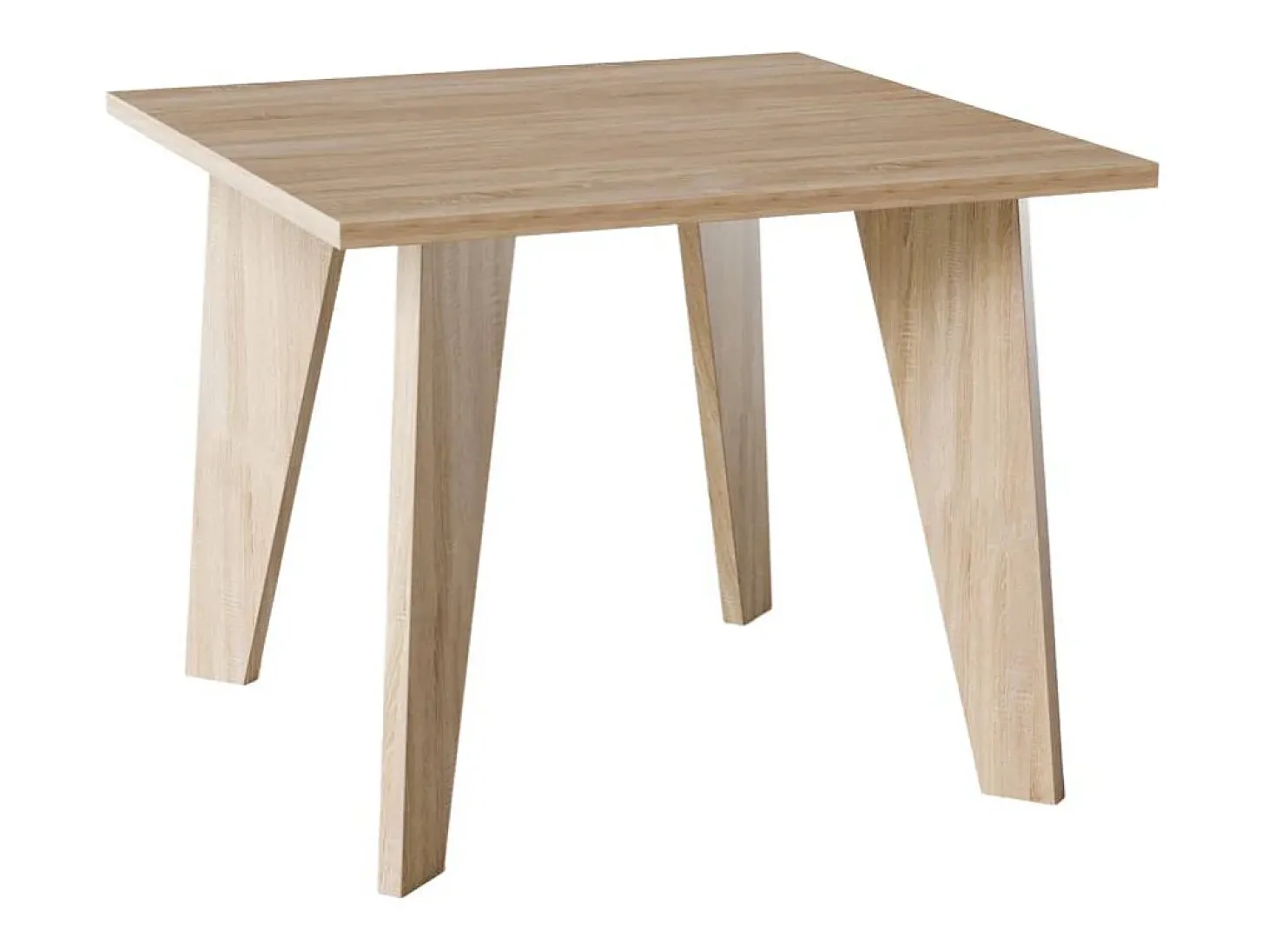 Mesa OLEN 90 x 90 cm para cocina, salón, comedor Roble Sonoma