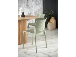 Mesa redonda de roble para 4 personas 120x78 cm