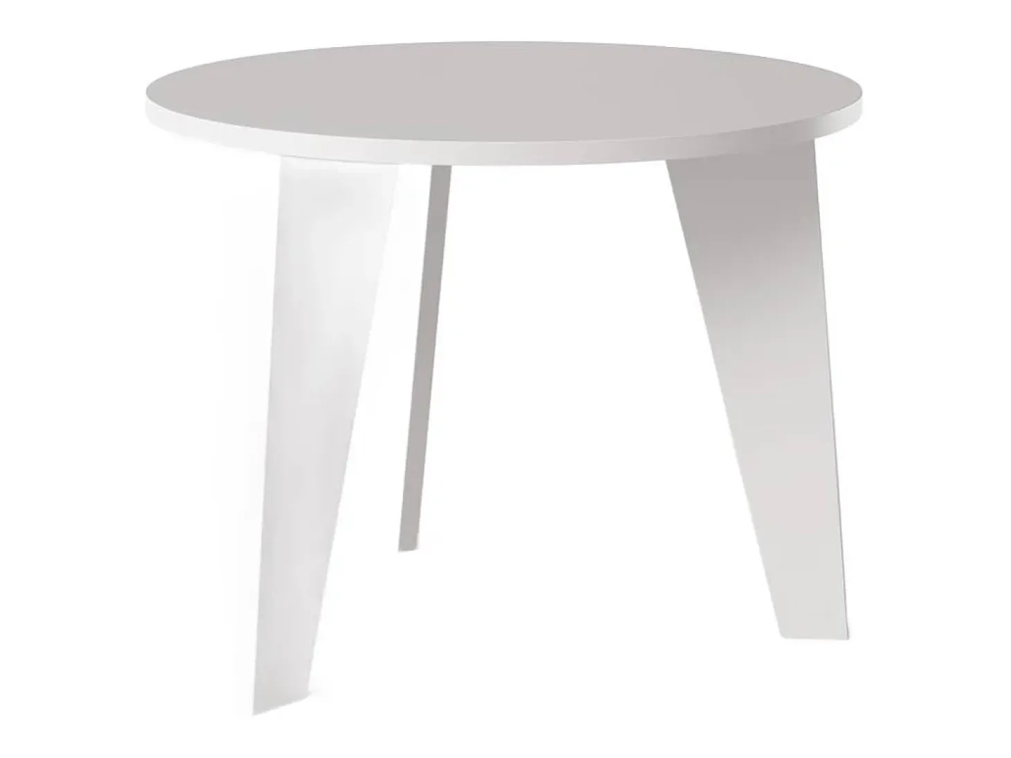 Mesa redonda ROSE Ø90 cm para cocina, salón, comedor Gris