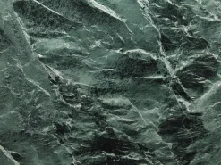 Mesa tulipán ovalada de mármol blanco con base brillante 160 cm-Bandeja Mármol marrón Emperador-Anchura 200 cm-Color de los pies Blanco mate