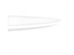 Mesa tulipán redonda 140 cm blanco mate-Color de la bandeja Negro mate-Diámetro 130 cm-Color de los pies Negro mate