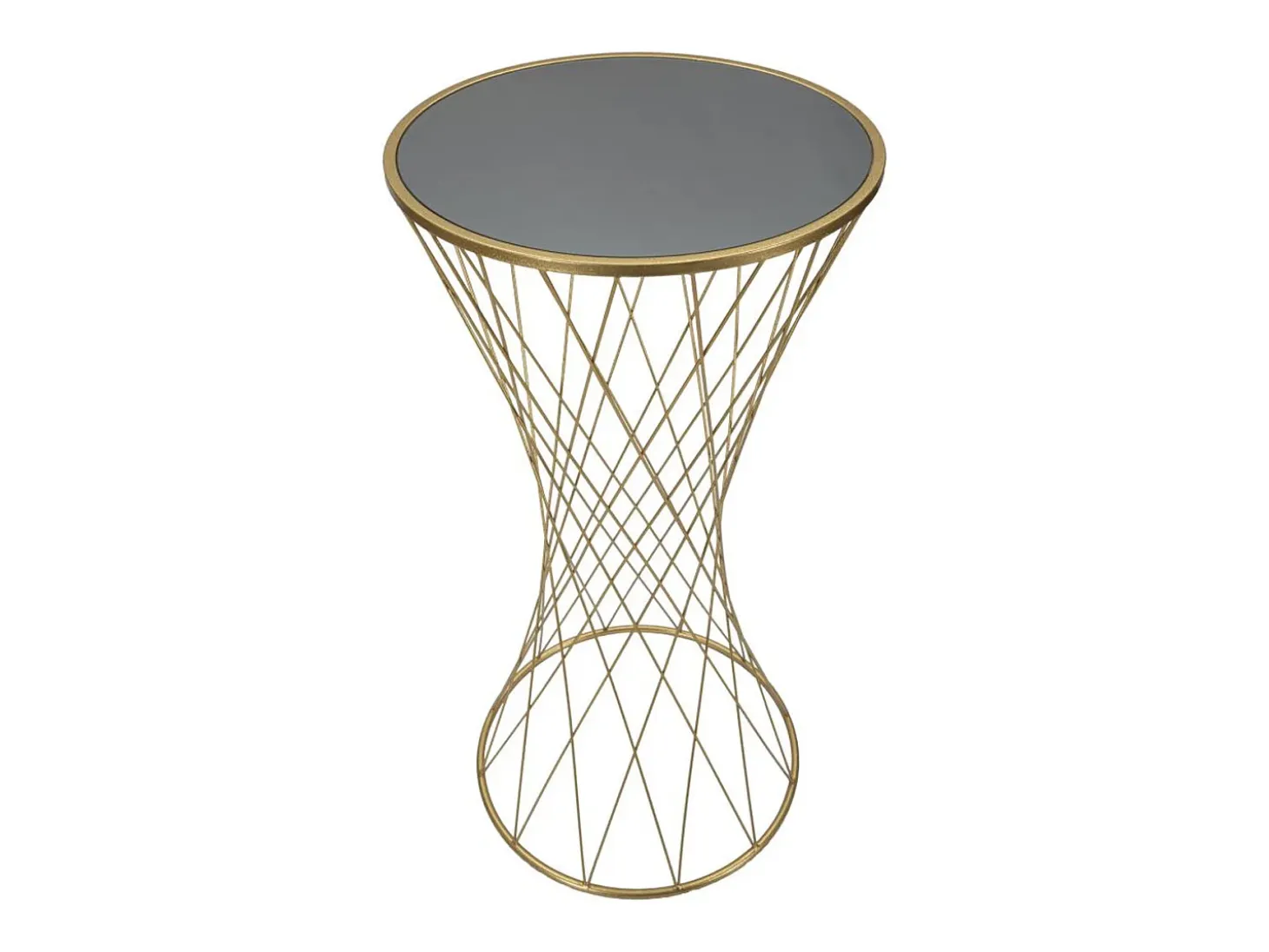 Mesa VKH586, Oro, 50x50x100 cm, Kendra Home