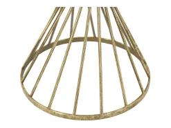 Mesa VKH591, Oro, 35x35x70 cm, Kendra Home