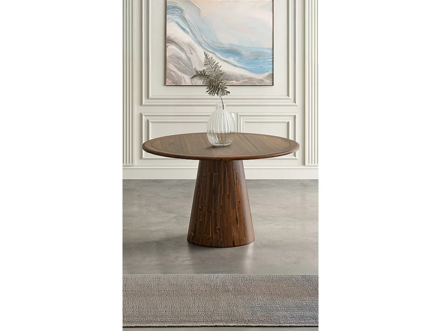 Mesa 127x76x127 cm Marrón Avola av2271-50