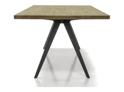 Mesa 200x75x100 cm Marrón massa masd05-200