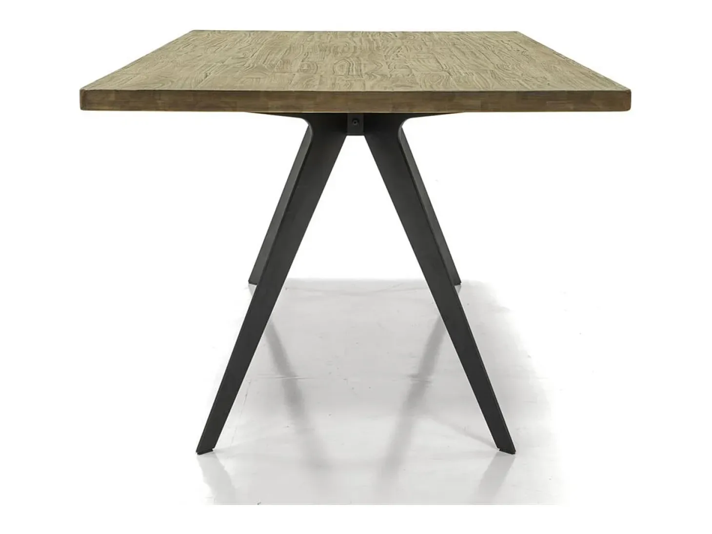Mesa 200x75x100 cm Marrón massa masd05-200