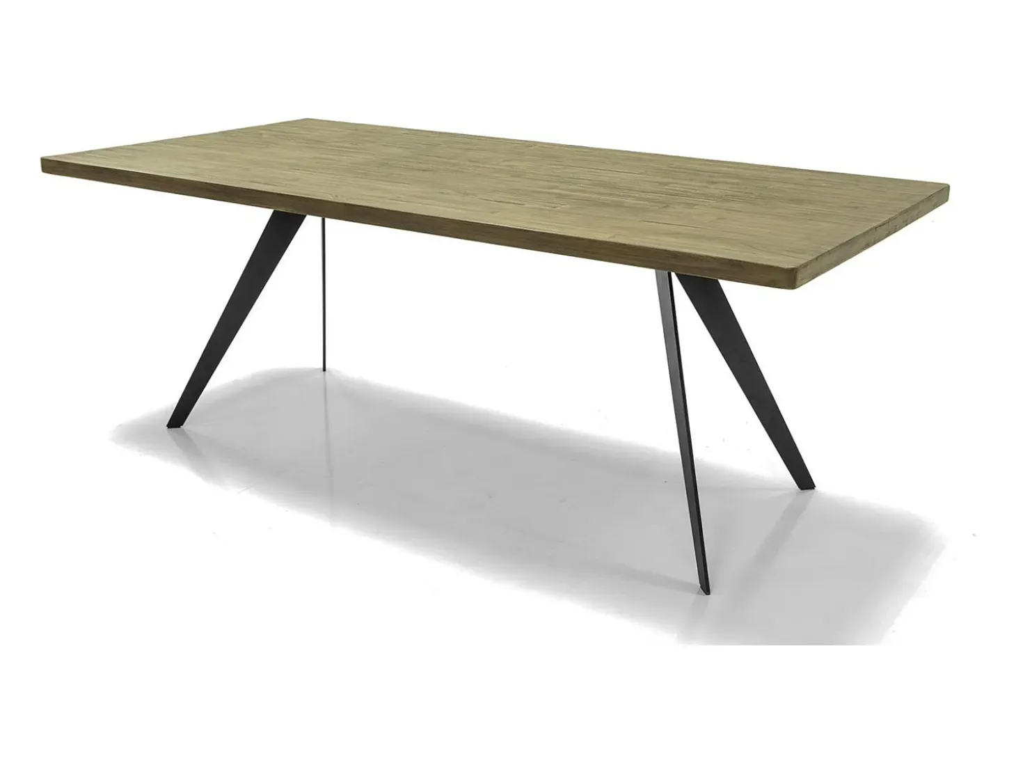 Mesa 200x75x100 cm Marrón massa masd05-200