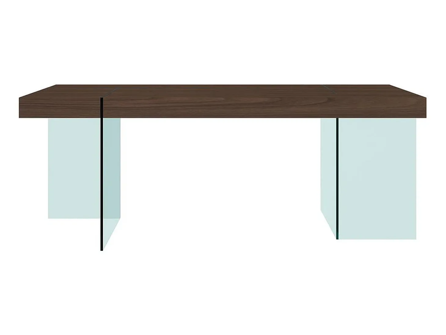 Mesa 200x75x105 cm Marrón Soho SH16