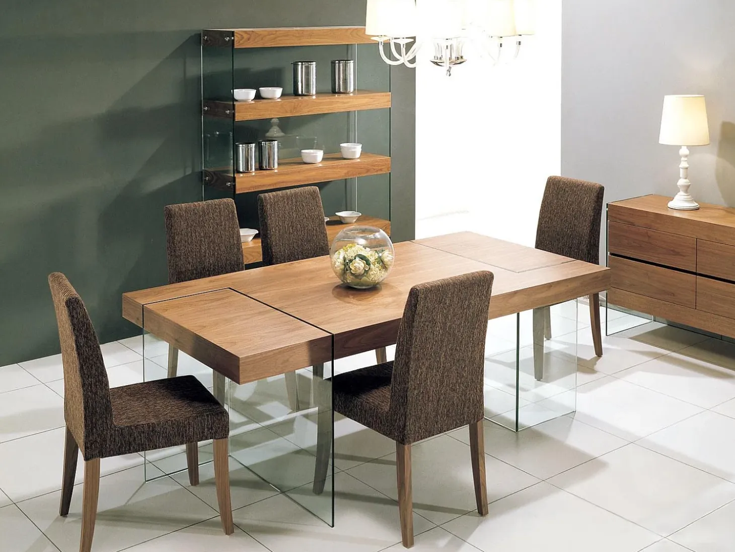 Mesa 200x75x105 cm Marrón Soho SH16