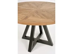 Mesa 125x76,5x125 cm Roble natural Indus IN09-0