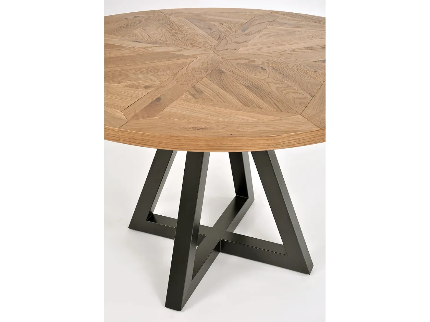 Mesa 125x76,5x125 cm Roble natural Indus IN09-0