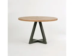 Mesa 125x76,5x125 cm Roble natural Indus IN09-0