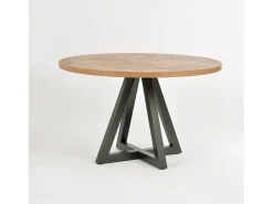Mesa 125x76,5x125 cm Roble natural Indus IN09-0