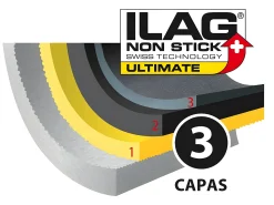 Metaltex Cacerola Alta Línea XPERT 20 cms 2,6l