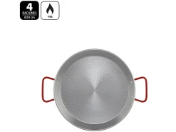 Metaltex Paellera Acero Pulido 30 cms 4 raciones