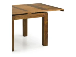 Mindy Orka mesa de comedor cuadrada extensible madera maciza 95/180 cm