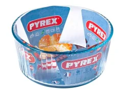 Molde de souffle para horno Classic Pyrex redondo vidrio Ø21x10 cm