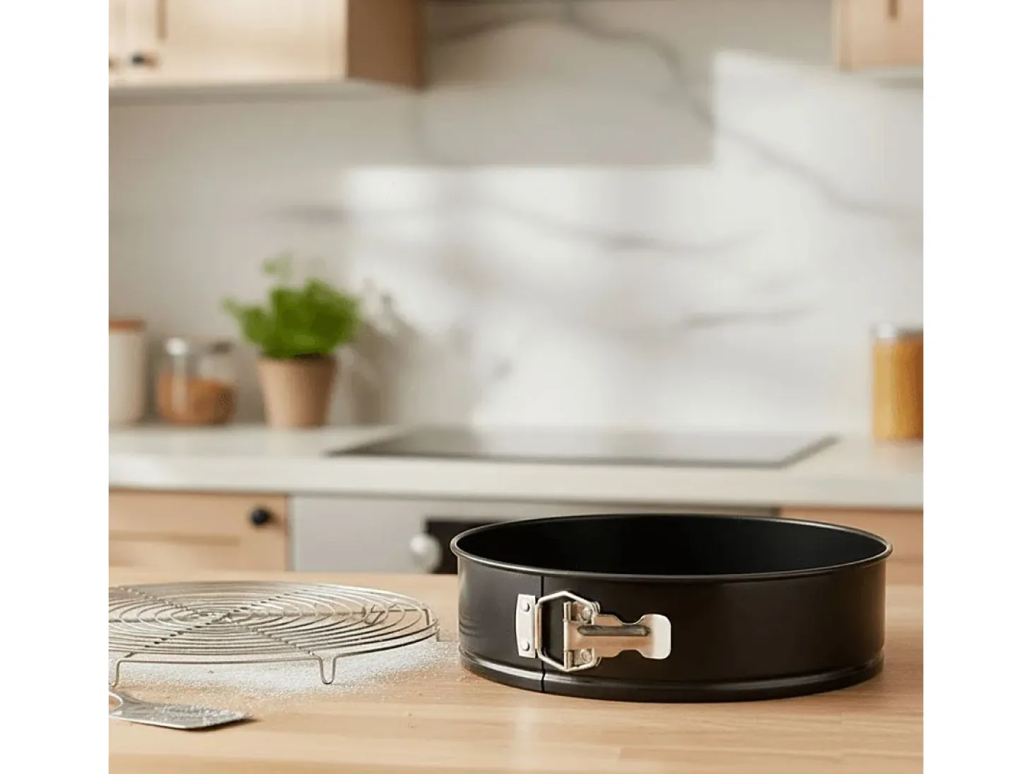 Molde desmontable Pyrex Glide antiadherente negro Ø19 cm