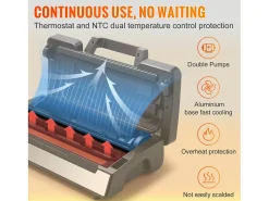 Máquina Sous Vide SucceBuy Selladora al Vacío para Conservación y Almacenamiento de Alimentos, Potente Sistema de Sellado de 90 kPa con Bolsas Selladas