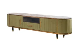 Mueble - Verde cuero sintético - MARIA