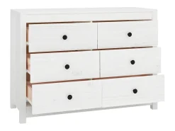 Mueble auxiliar Blanco 100x40x72 cm Madera maciza de pino