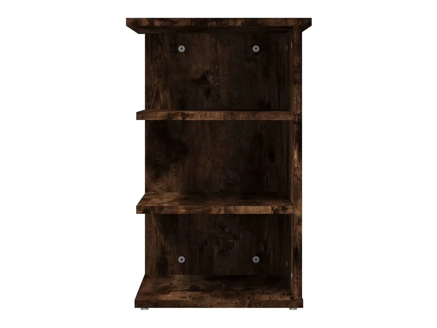 Mueble auxiliar Roble ahumado 35x35x55 cm Madera de ingeniería