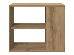 Mueble auxiliar roble craft 60x30x50 cm madera de ingeniería