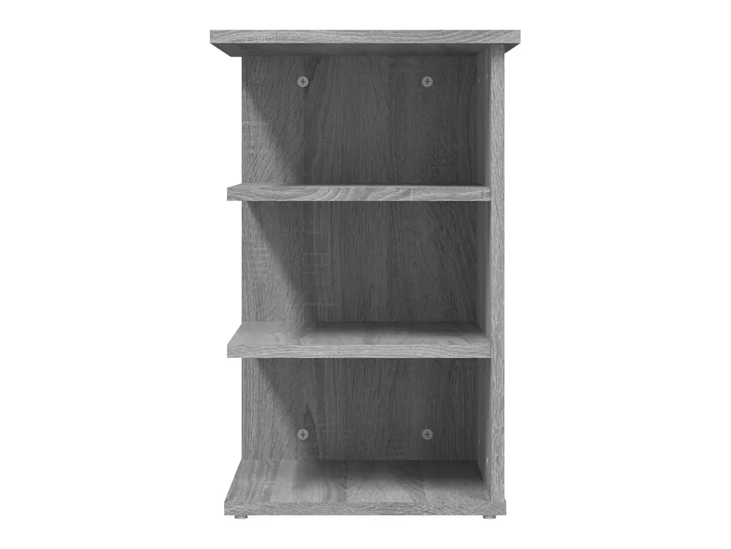 Mueble auxiliar Sonoma gris 35x35x55 cm Madera de ingeniería