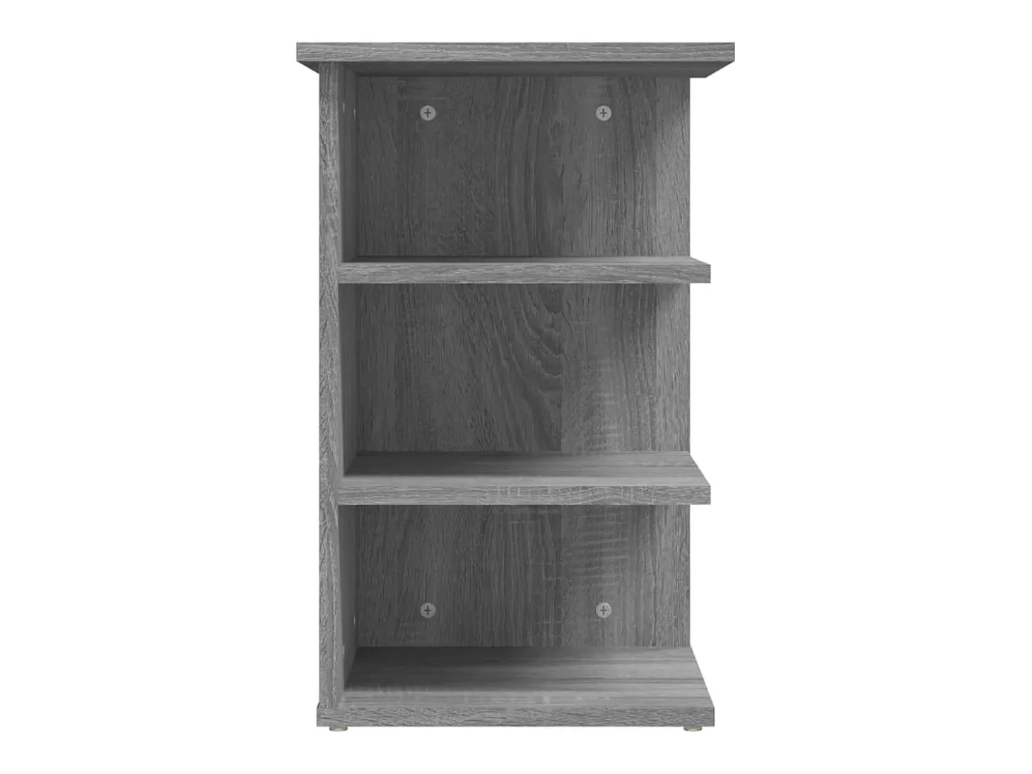 Mueble auxiliar Sonoma gris 35x35x55 cm Madera de ingeniería