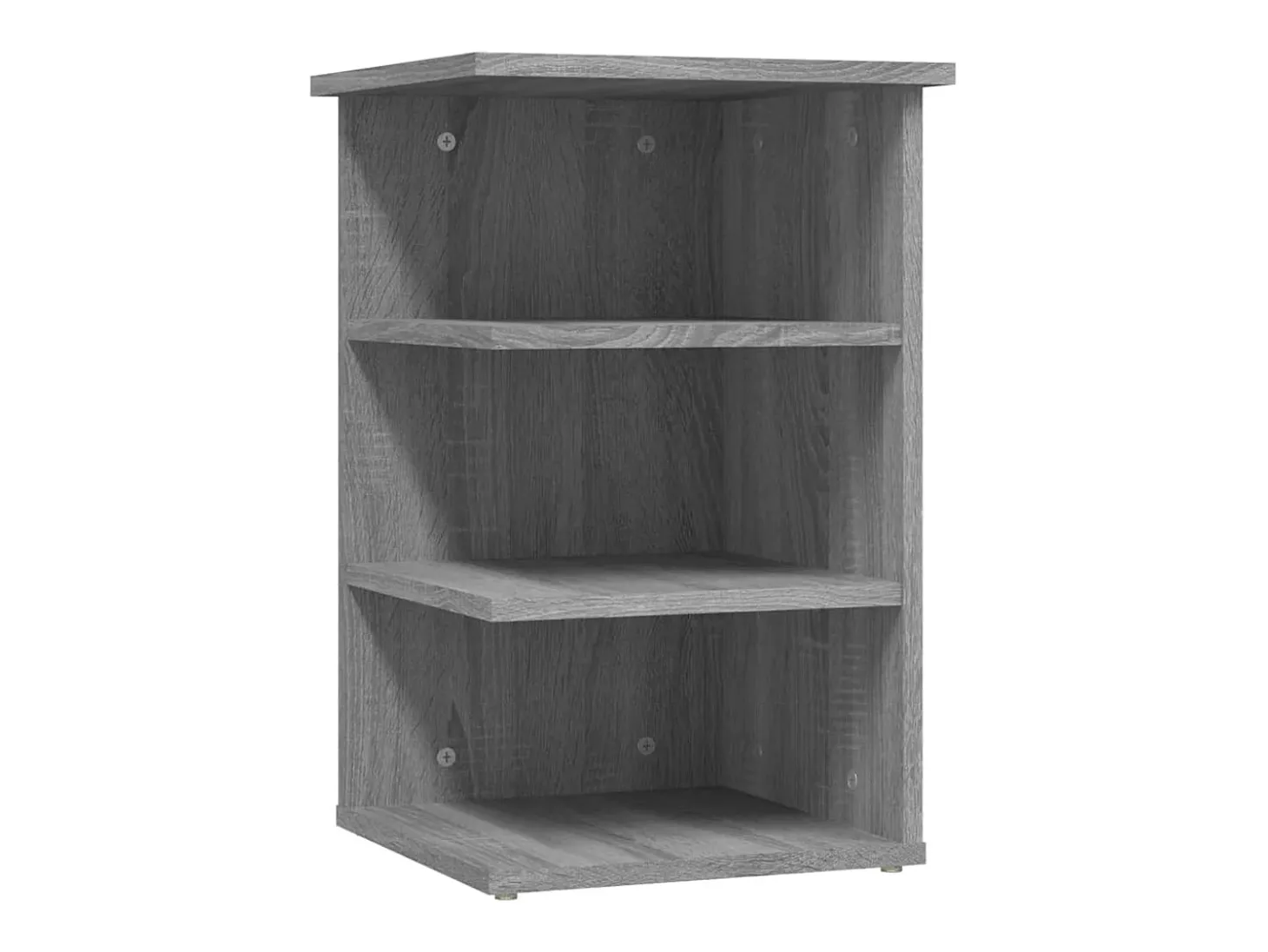 Mueble auxiliar Sonoma gris 35x35x55 cm Madera de ingeniería