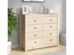 Mueble auxiliar 100x40x90 cm Madera maciza de pino