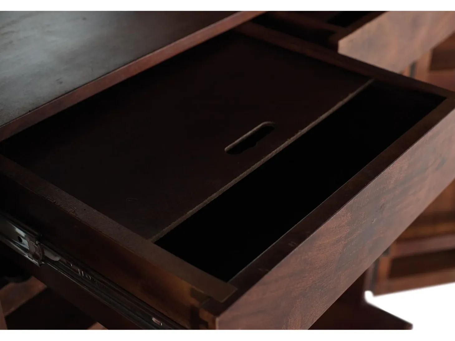 Mueble bar en madera de mango y metal 179 cm alto