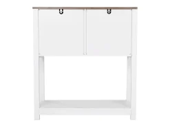 Mueble Bar para Café SucceBuy, 80 x 35 x 88 cm, 3 Niveles con Puertas Magnéticas