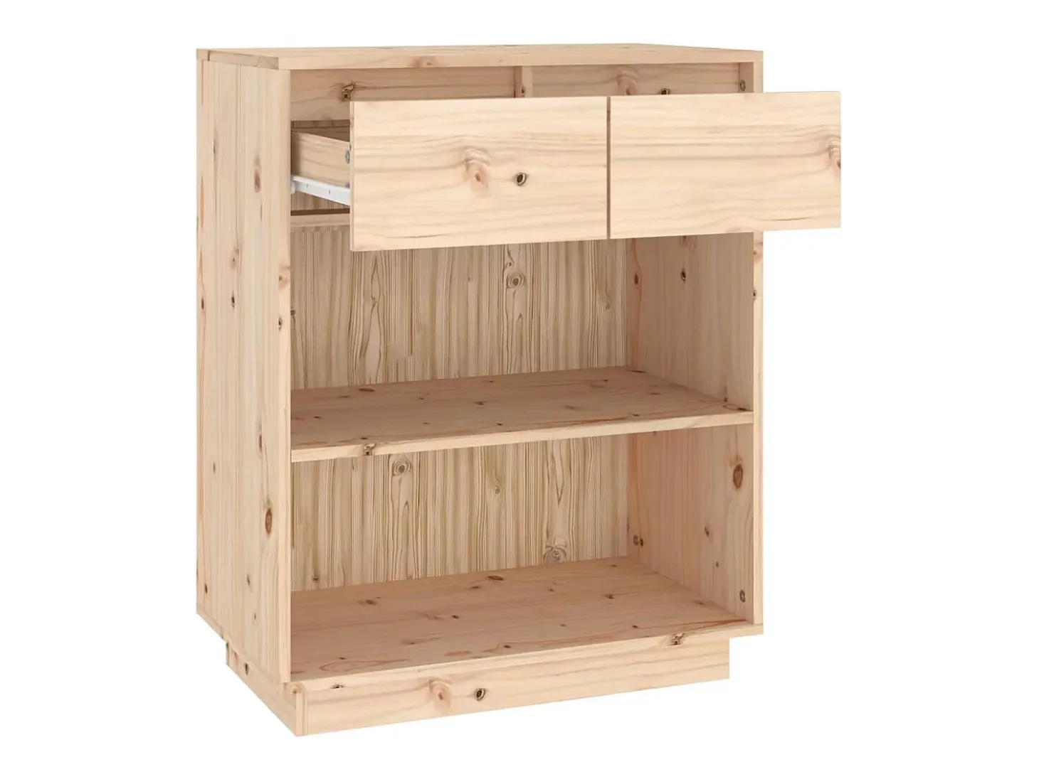 Mueble consola 60x34x75 cm Madera maciza de pino