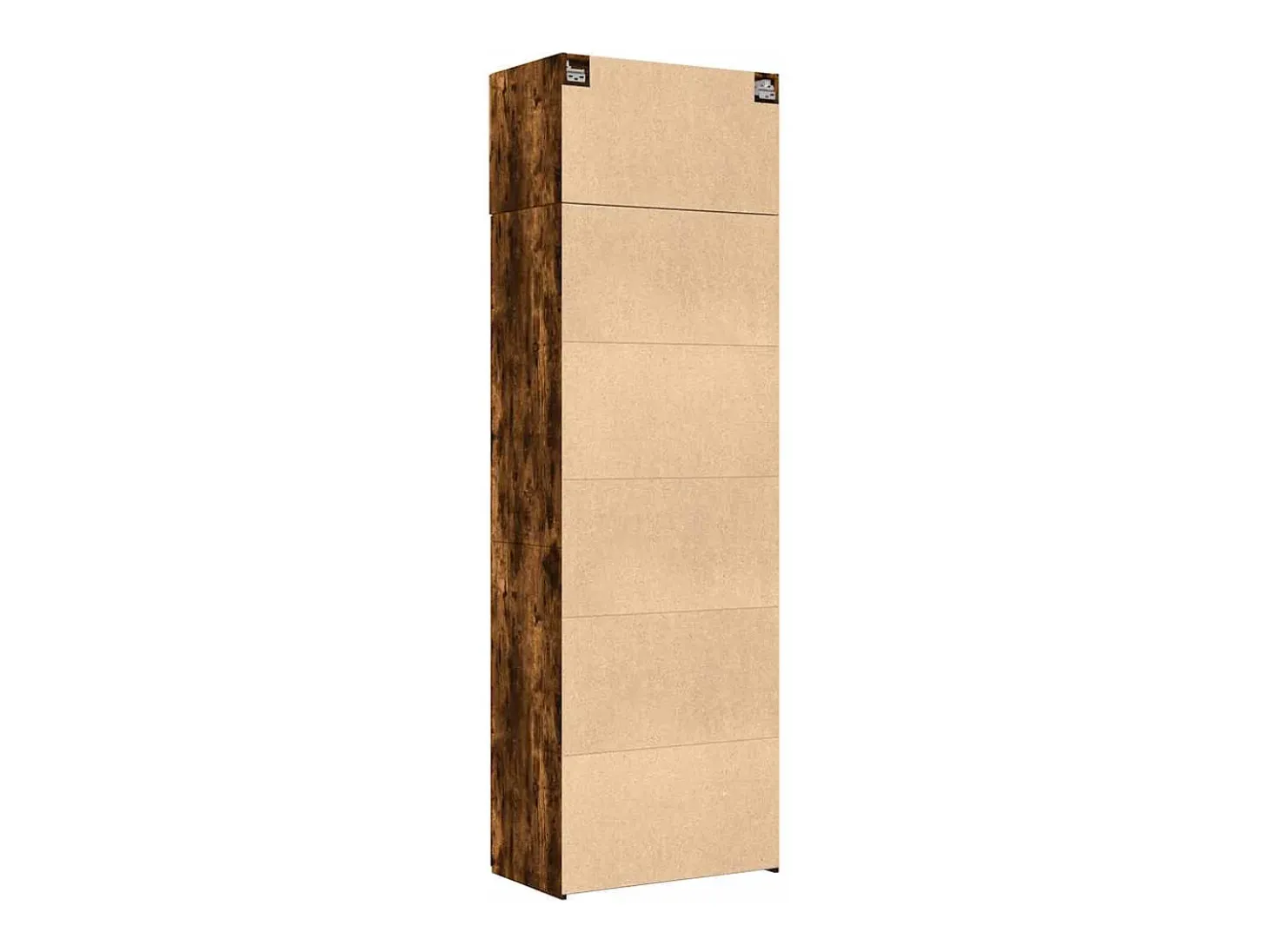 Mueble de almacenaje roble ahumado 70x42,5x225cm madera de ingeniería