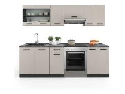 Mueble de cocina cachemira 240x60x81.6 r-line
