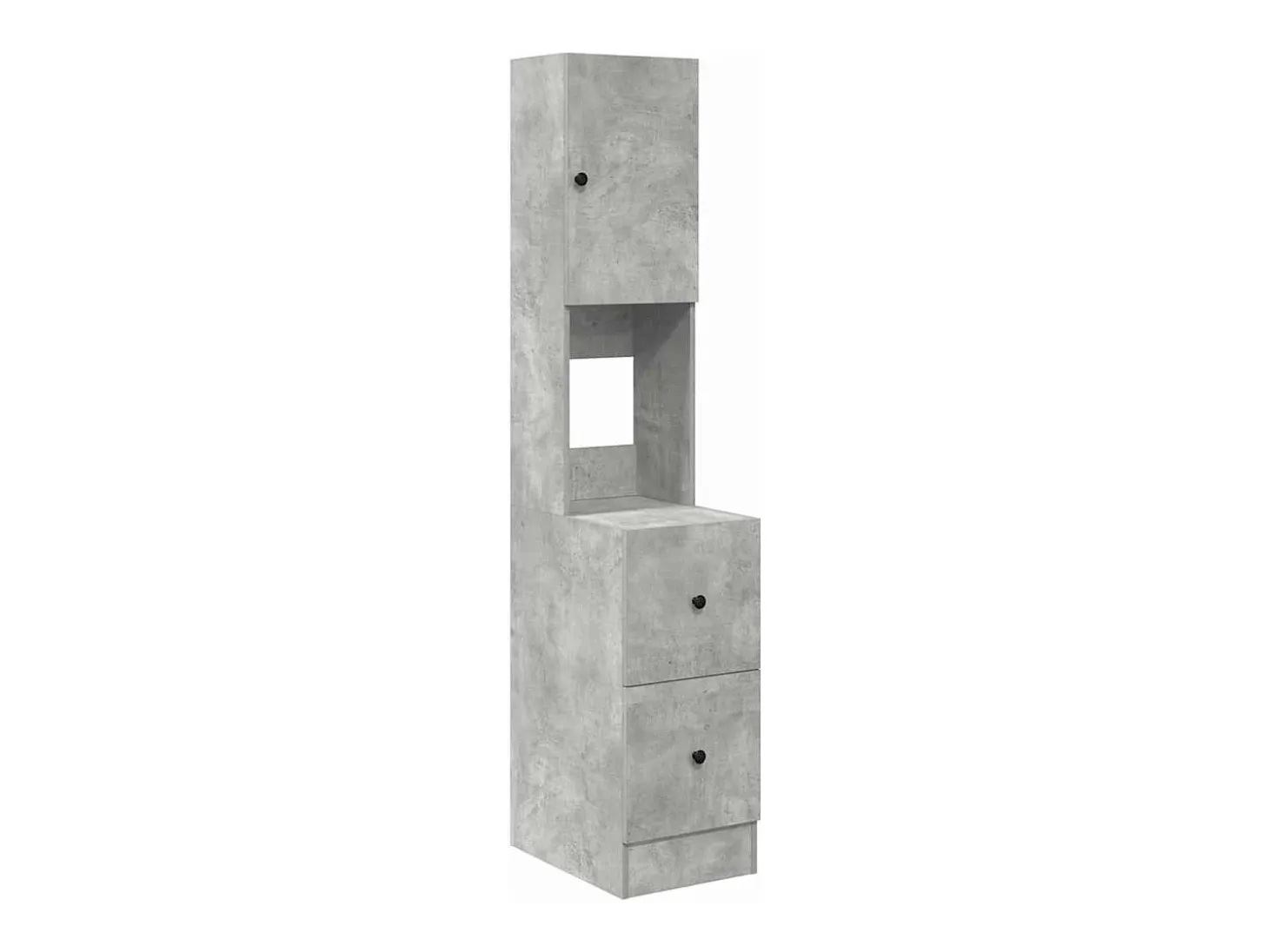 Mueble de Cocina Gris 35 x 50 x 180 cm Madera de ingeniería