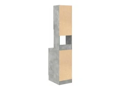 Mueble de Cocina Gris 35 x 50 x 180 cm Madera de ingeniería