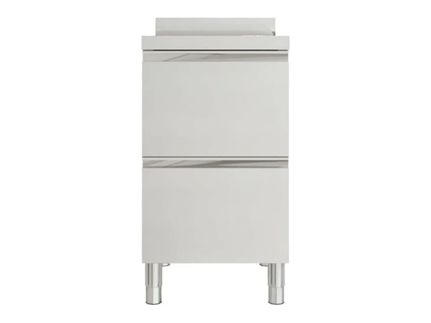 Mueble de cocina industrial de 96 cm con 2 cajones acero inoxidable 02_0000001