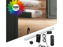 Mueble de cocina sonoma/blanco 270x46x81.6 optima