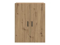 Mueble de pared de roble hecho a mano 69,5 x 34 x 90 cm